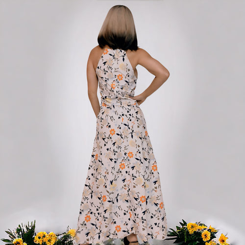 Vestido Midi Estampado