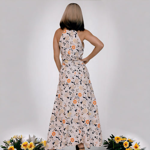 Vestido Midi Estampado